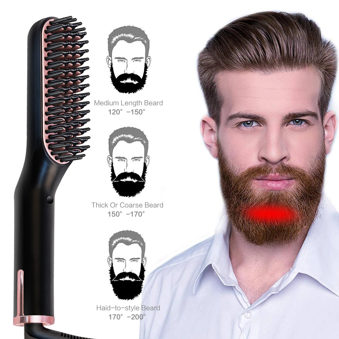 Hot Comb Straightener Heating