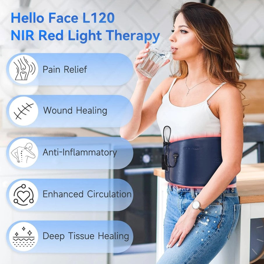 Red Light Therapy Belt Portable Wireless