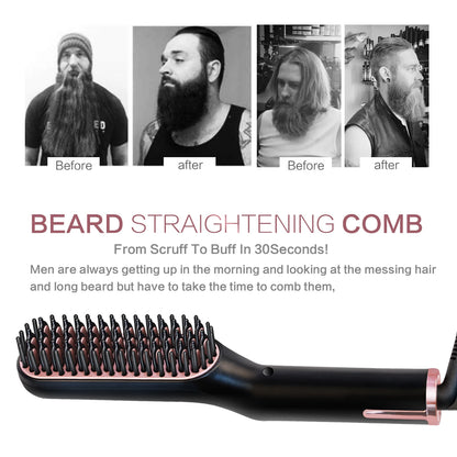 Hot Comb Straightener Heating